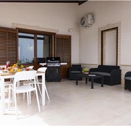 3 bedroom villa with pool & sea views, Cornino, sleeps 6-7